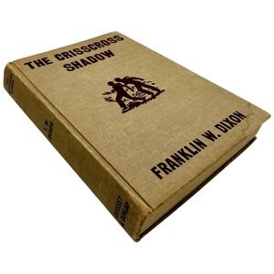 The Crisscross Shadow Hardy Boys Mystery Stories Vintage Book 1953